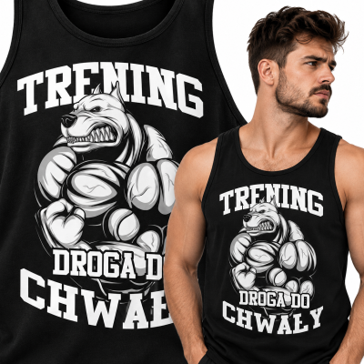 TANK TOP NA SIŁOWNIĘ DROGA DO CHWAŁY